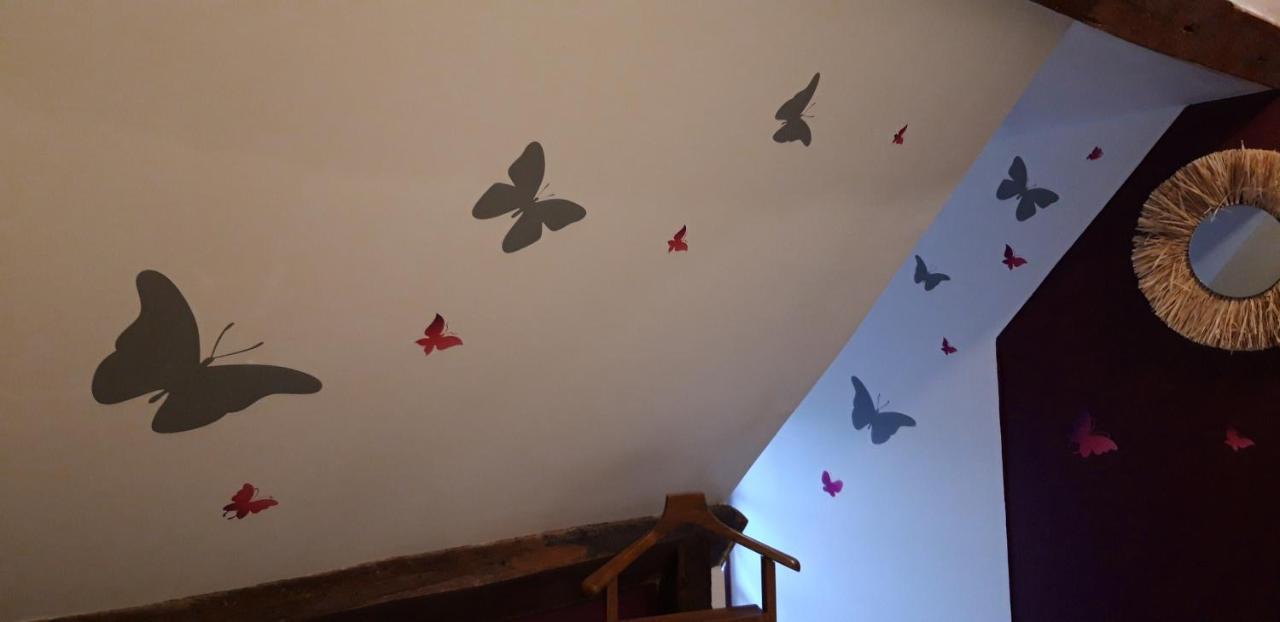 Le Chalet Suisse - Chambre Papillons Le Vicel Exteriör bild